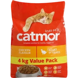 Catmor Chicken Flavoured Adult Cat Food 4kg