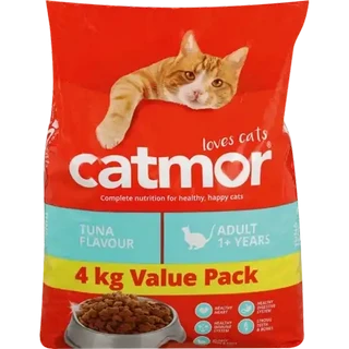 Catmor Tuna Flavoured Adult Cat Food 4kg